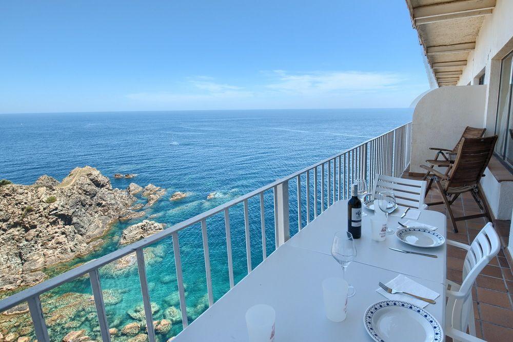 Апартаменты Capsasalbegur74 Terraza Sobre Mar Piscina Del Mar Экстерьер фото